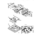 Kenmore 11071431610 top and console assembly diagram