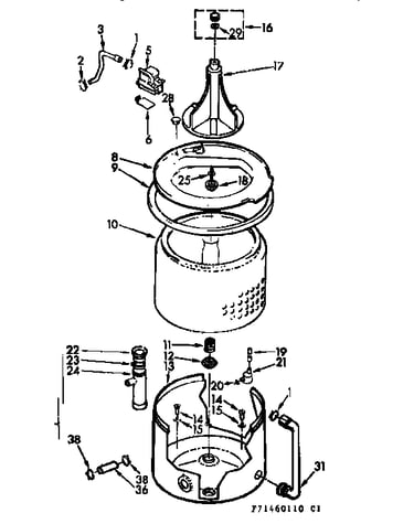 Tub & basket assembly