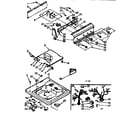 Kenmore 11071460410 top & console assembly diagram