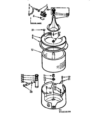 Tub and basket assembly