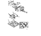 Kenmore 11071510100 top and console assembly diagram