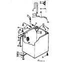 Kenmore 11071510110 cabinet parts diagram