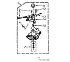 Kenmore 11071610100 pump assembly diagram