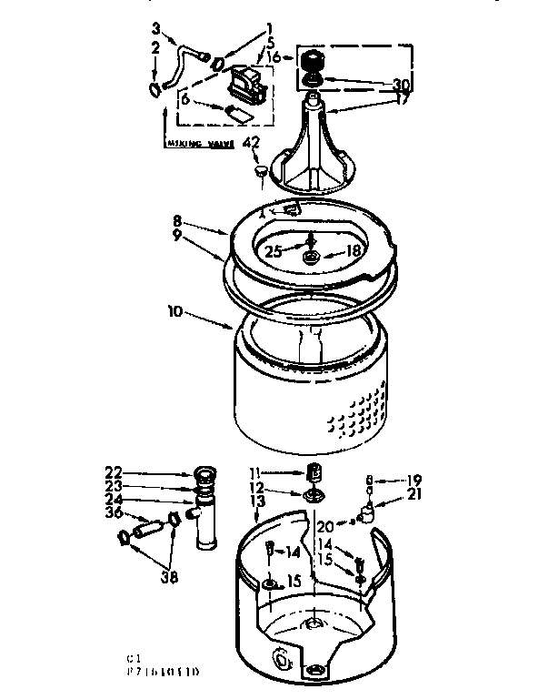 Tub & basket assembly