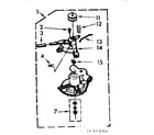Kenmore 11071610110 pump assembly diagram