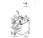 Kenmore 11071670120 cabinet parts diagram
