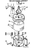 Tub and basket assembly