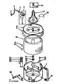 Tub and basket assembly