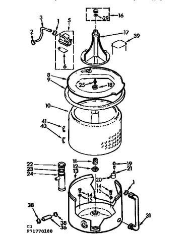 Tub and basket assembly