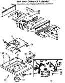 Top and console assembly