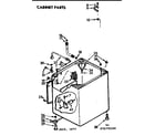 Kenmore 11071770620 cabinet parts diagram