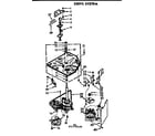 Kenmore 11071770420 drive system diagram