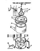 Tub and basket assembly