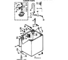 Kenmore 11071910110 cabinet parts diagram