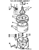 Tub and basket assembly
