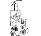 Kenmore 11071960620 drive parts diagram