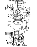 Tub and basket parts