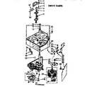 Kenmore 11071990400 drive parts diagram