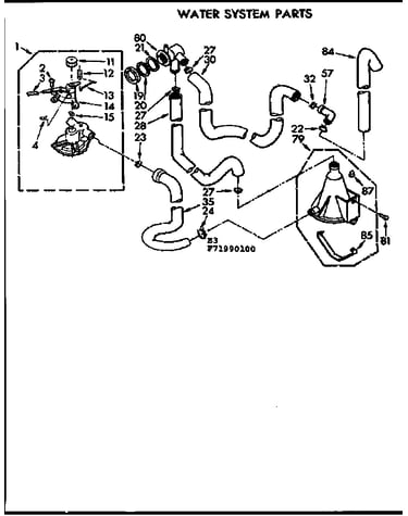 Water system parts