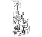 Kenmore 11071990820 drive system diagram