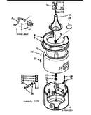 Tub and basket assembly