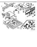 Top and console assembly