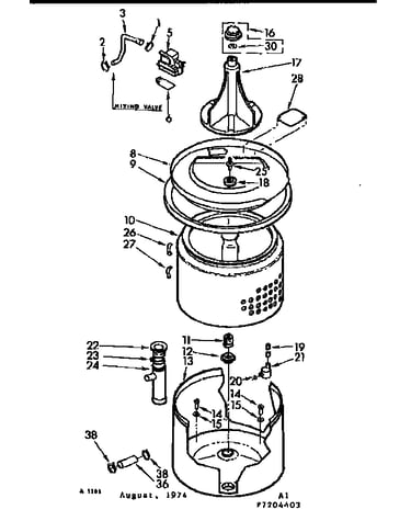 Tub and basket assembly