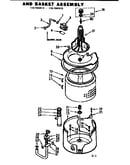 Tub and basket assembly
