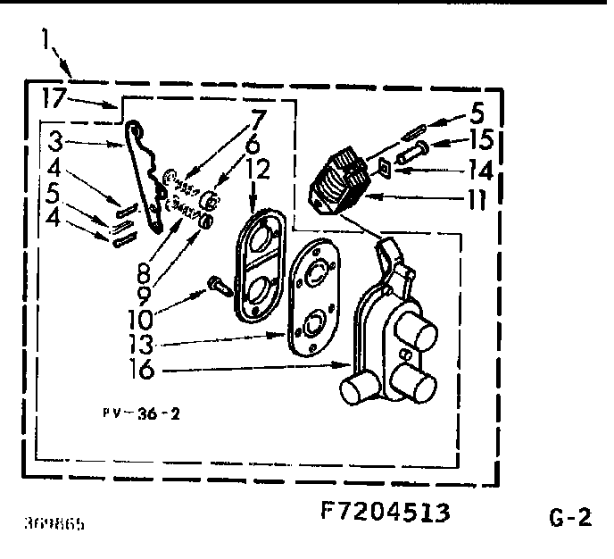 TWO WAY VALVE ASSEMBLY