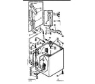 Kenmore 1107205514 cabinet parts diagram