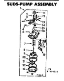 Suds-pump assembly