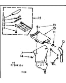 Non-suds filter assembly