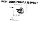 Non-suds pump assembly