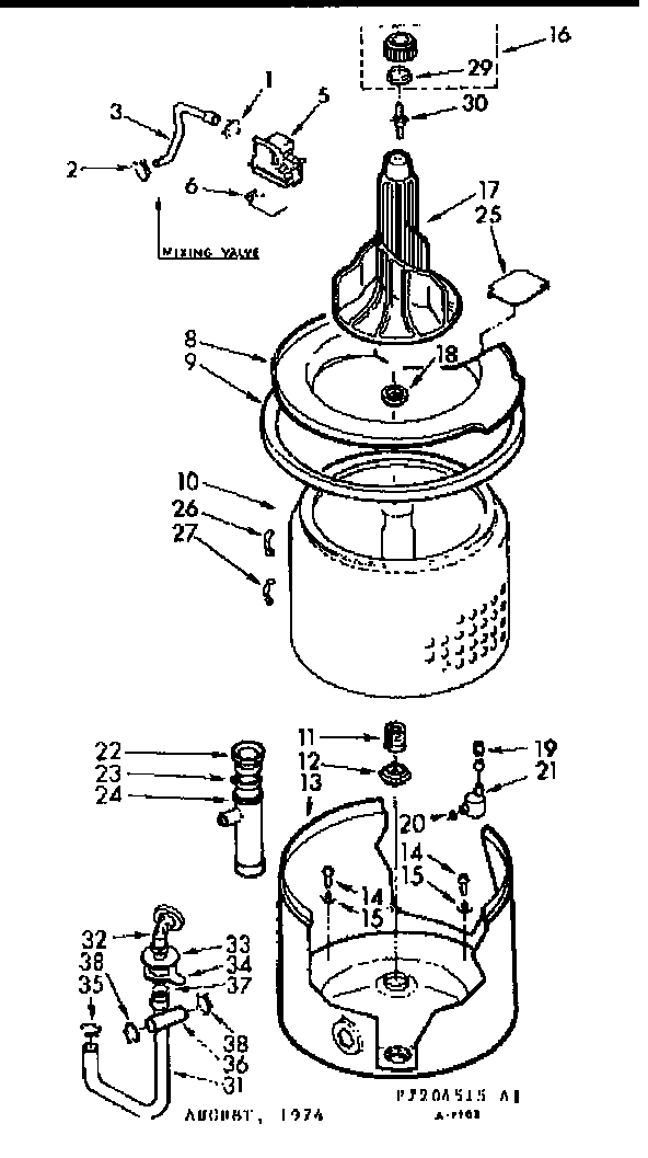 TUB & BASKET ASSEMBLY