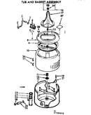 Tub & basket assm