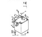 Kenmore 1107205645 cabinet parts diagram