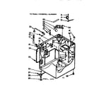 Kenmore 1107205707 cabinet asm diagram