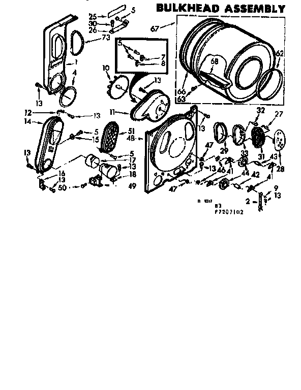 Bulkhead asm