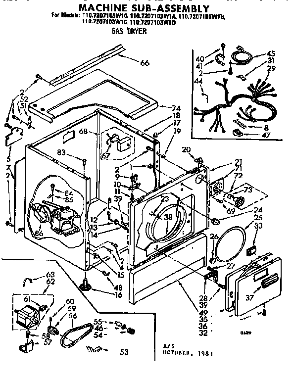 Machine sub-assembly