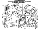 Sears 1107207103W1C bulkhead parts diagram
