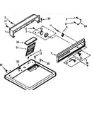 Top and console assembly