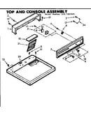 Top and console assembly