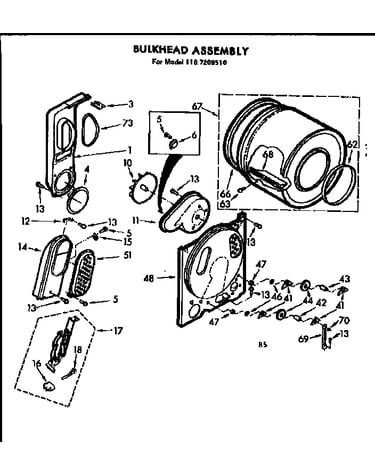 Bulkhead asm