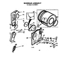 Kenmore 1107208511 bulkhead assembly diagram