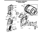Kenmore 1107208612 bulkhead assembly diagram