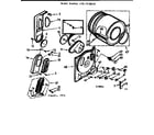 Kenmore 1107218623 bulkhead assembly diagram