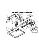 Top and console assembly