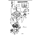 Kenmore 1107224410 drive system diagram