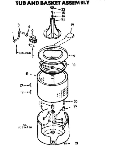 Tub & basket assembly