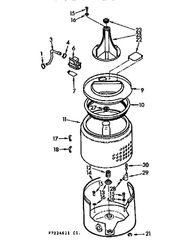 Tub & basket assembly